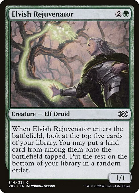 Elvish Rejuvenator · Double Masters 2022 144/579