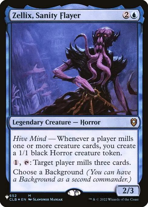 Zellix, Sanity Flayer · The List CLB-652/5050