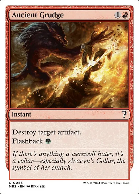Ancient Grudge · Mystery Booster 2 53/385