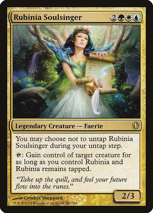 Rubinia Soulsinger · Commander 2013 207/356