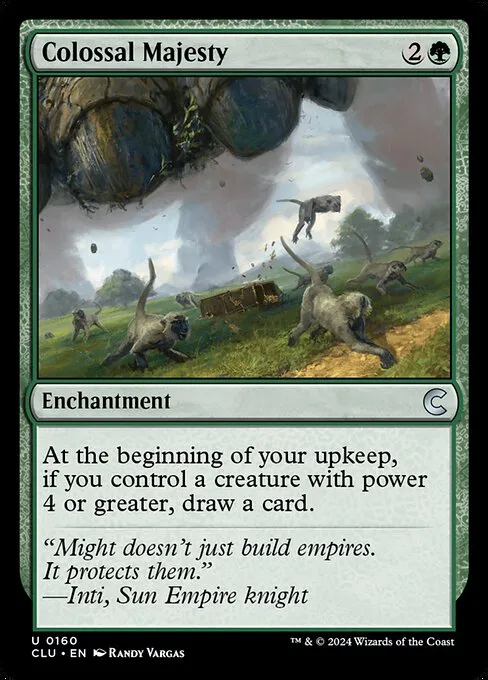 Colossal Majesty · Ravnica: Clue Edition 160/284