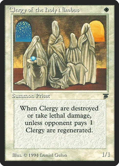 Clergy of the Holy Nimbus · Legends 6/310