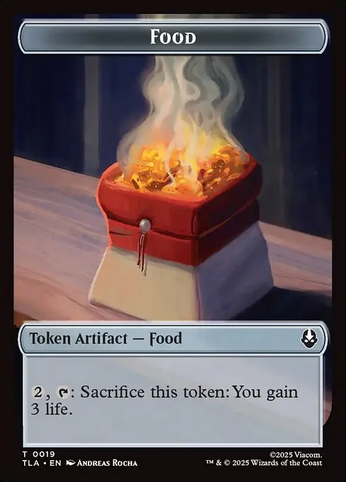 Food · Avatar: The Last Airbender Tokens 19/22