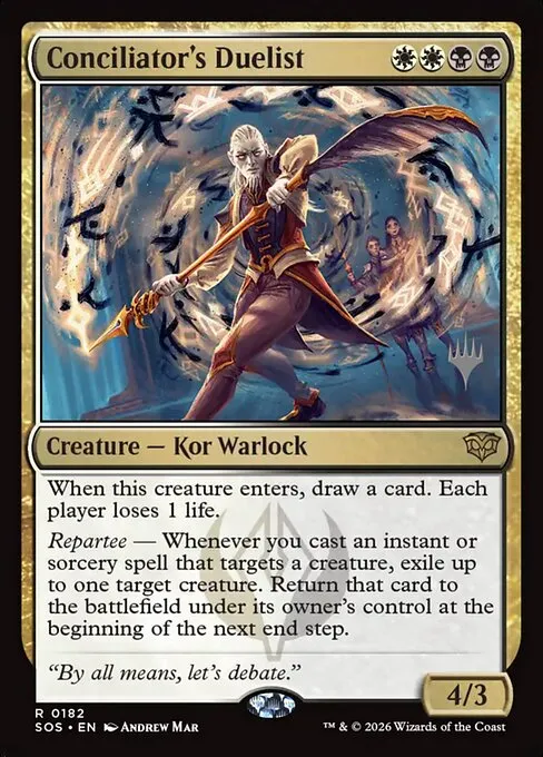 Conciliator's Duelist · Secrets of Strixhaven Promos 182p/80