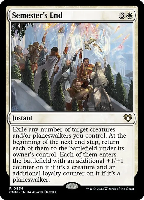 Semester's End · Commander Masters 834/1067