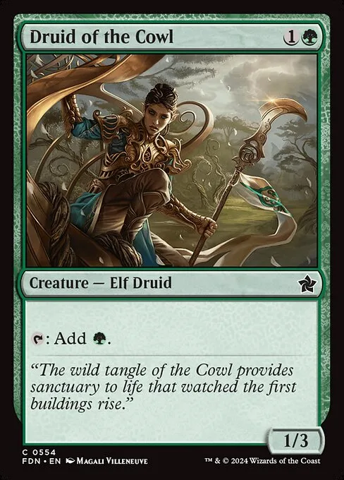Druid of the Cowl · Foundations 554/771
