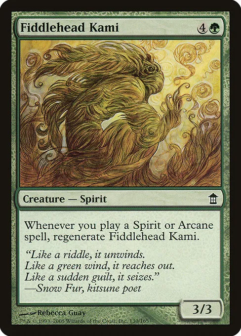 Fiddlehead Kami · Saviors of Kamigawa 130/165