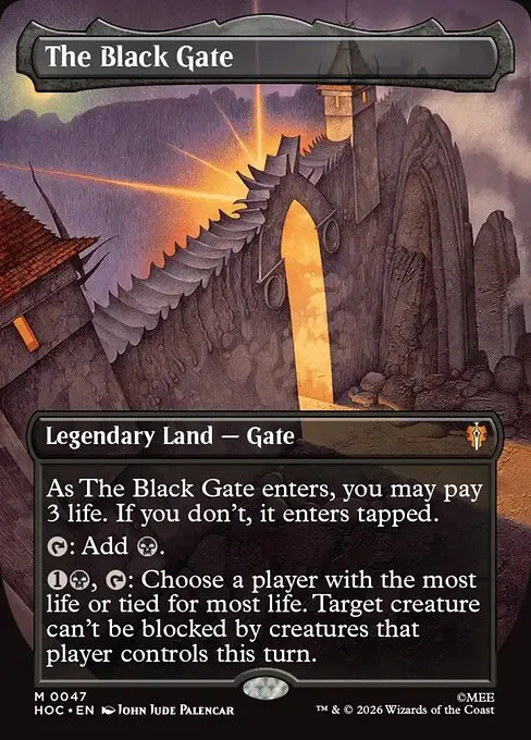 The Black Gate · The Hobbit Commander 47/7