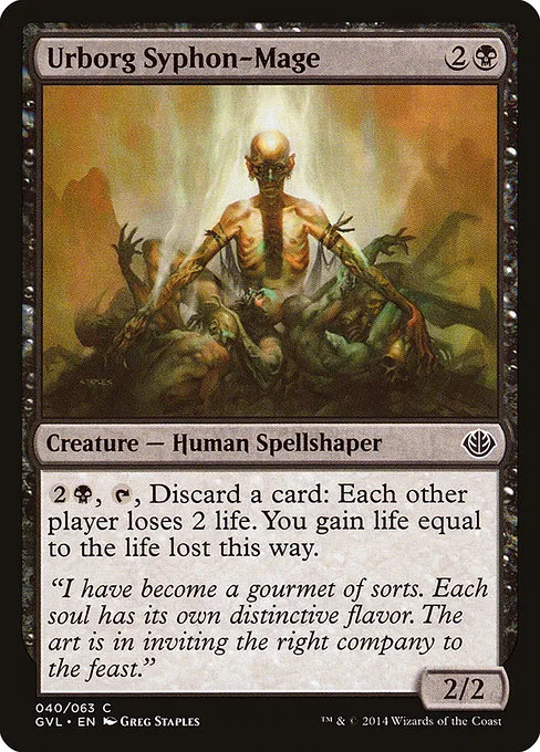 Urborg Syphon-Mage · Duel Decks Anthology: Garruk vs. Liliana 40/63