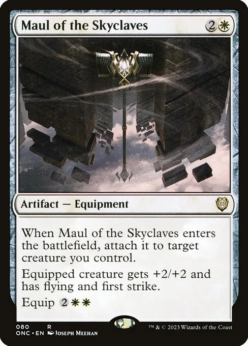 Maul of the Skyclaves · Phyrexia: All Will Be One Commander 80/174