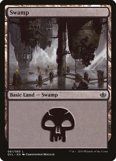 Swamp · Duel Decks Anthology: Garruk vs. Liliana 61/63
