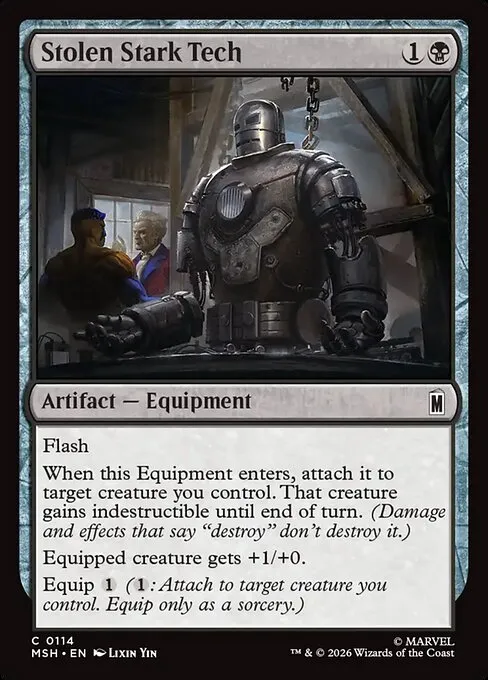 Stolen Stark Tech · Marvel Super Heroes 114/24