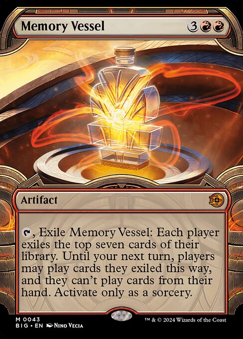 Memory Vessel · The Big Score 43/95