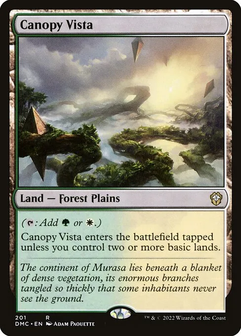 Canopy Vista · Dominaria United Commander 201/240