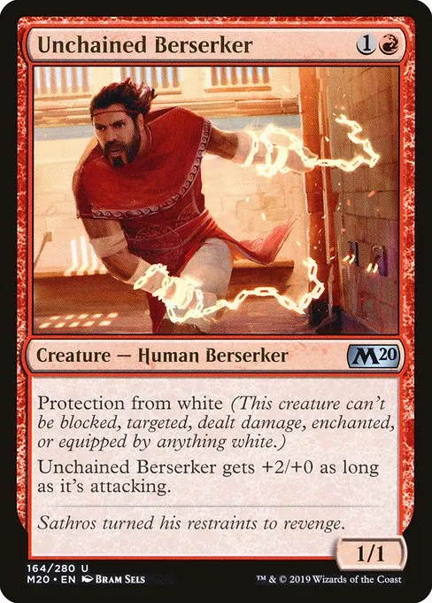 Unchained Berserker · Core Set 2020 164/346