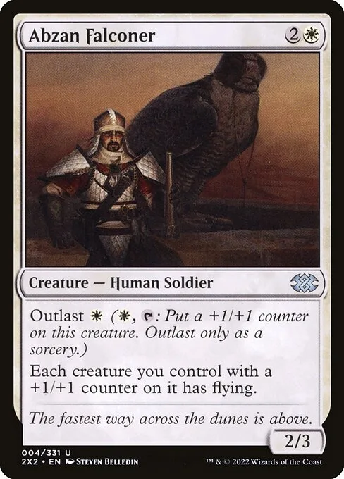 Abzan Falconer · Double Masters 2022 4/579