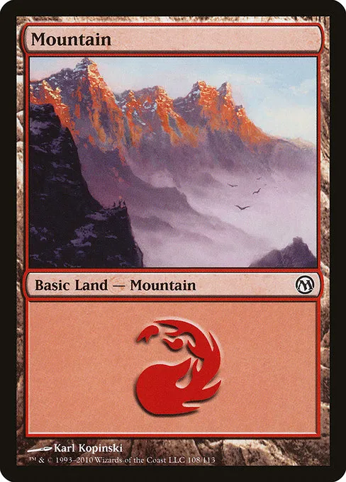 Mountain · Duels of the Planeswalkers 108/113