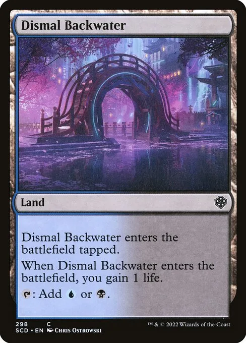 Dismal Backwater · Starter Commander Decks 298/352