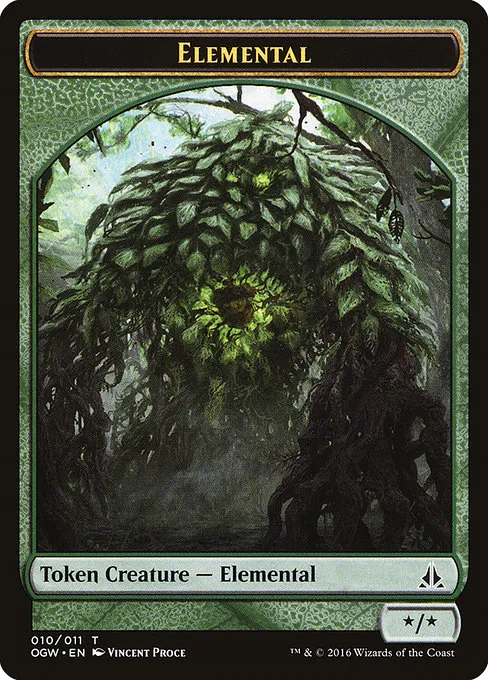 Elemental · Oath of the Gatewatch Tokens 10/11