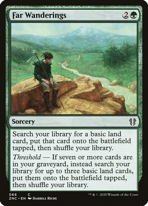 Far Wanderings · Zendikar Rising Commander 66/142