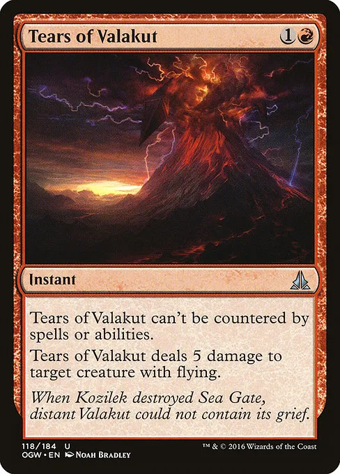 Tears of Valakut · Oath of the Gatewatch 118/187