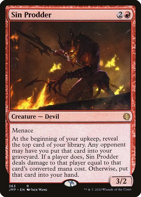 Sin Prodder · Jumpstart 363/497