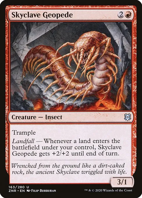 Skyclave Geopede · Zendikar Rising 163/407