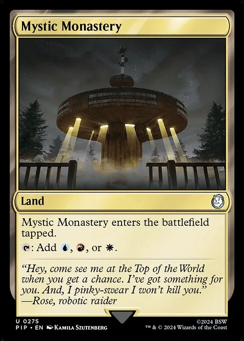 Mystic Monastery · Fallout 275/1068