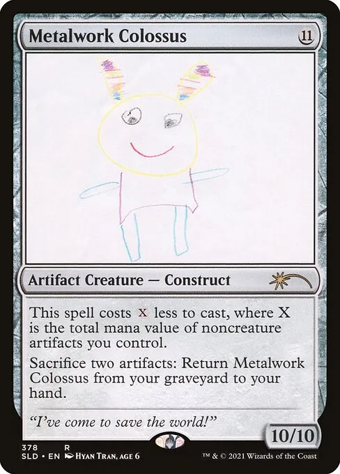Metalwork Colossus · Secret Lair Drop 378/2547