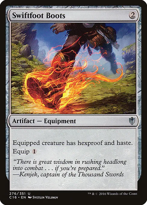 Swiftfoot Boots · Commander 2016 276/351