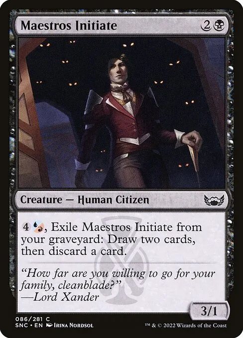 Maestros Initiate · Streets of New Capenna 86/513