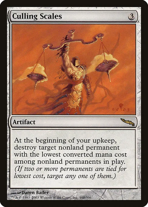 Culling Scales · Mirrodin 160/306