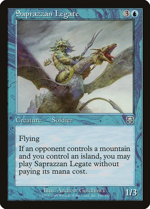 Saprazzan Legate · Mercadian Masques 100/350