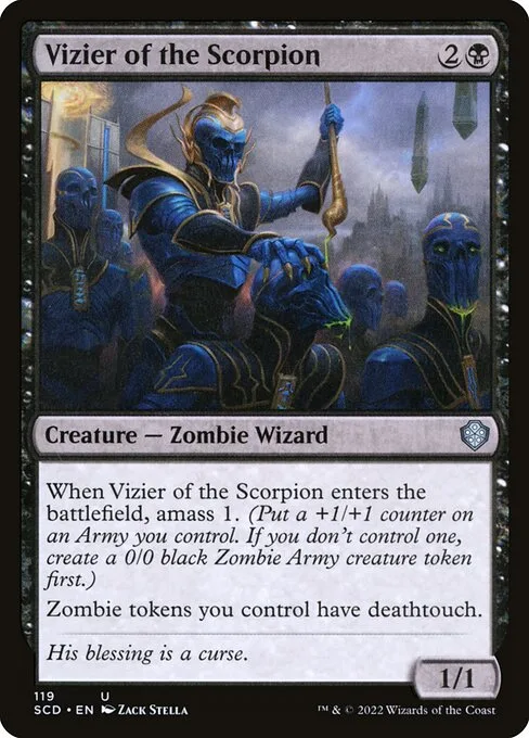 Vizier of the Scorpion · Starter Commander Decks 119/352
