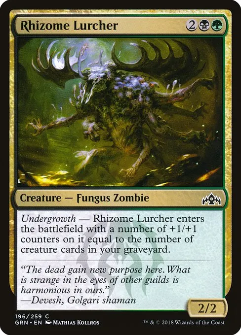 Rhizome Lurcher · Guilds of Ravnica 196/273