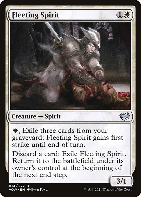 Fleeting Spirit · Innistrad: Crimson Vow 14/423
