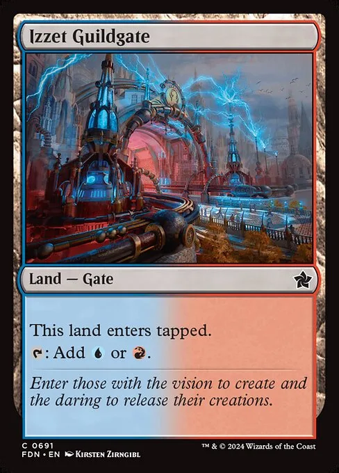 Izzet Guildgate · Foundations 691/771