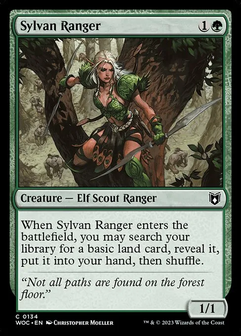 Sylvan Ranger · Wilds of Eldraine Commander 134/173