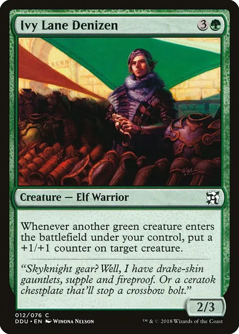Ivy Lane Denizen · Duel Decks: Elves vs. Inventors 12/76