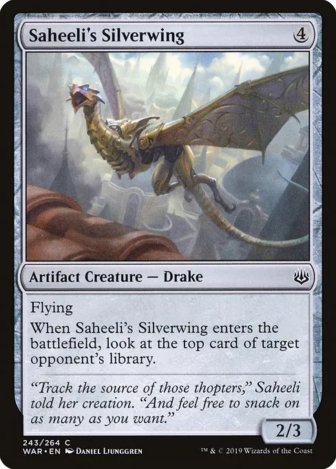 Saheeli's Silverwing · War of the Spark 243/312