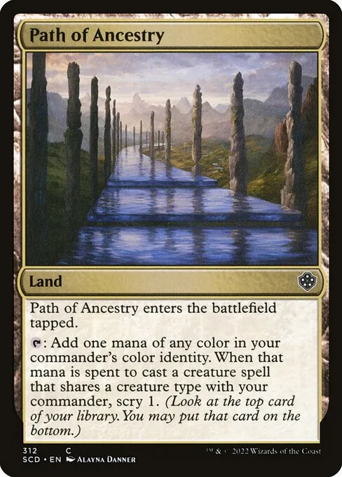 Path of Ancestry · Starter Commander Decks 312/352