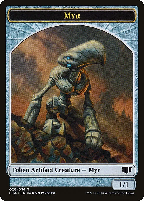 Myr · Commander 2014 Tokens 28/36