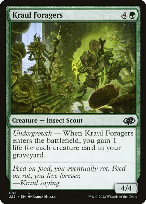 Kraul Foragers · Jumpstart 2022 682/835