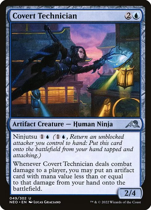 Covert Technician · Kamigawa: Neon Dynasty 49/531