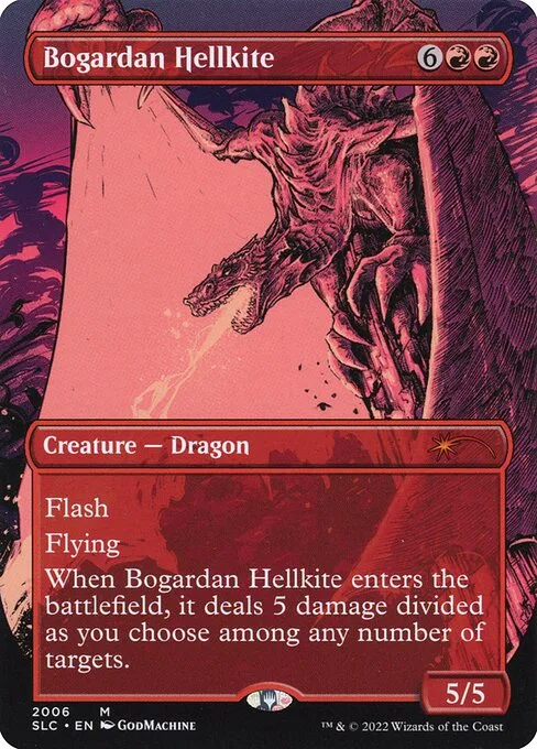 Bogardan Hellkite · Secret Lair Countdown 2006/84