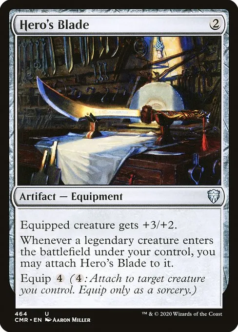 Hero's Blade · Commander Legends 464/718