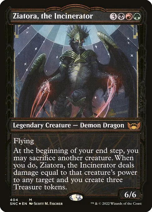 Ziatora, the Incinerator · Streets of New Capenna 404/513