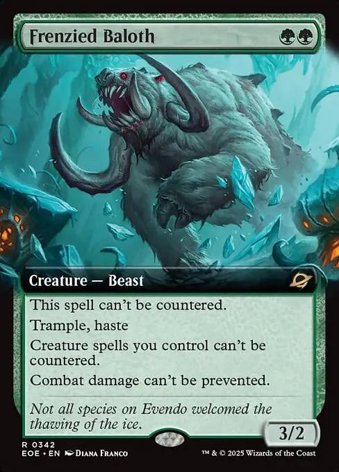 Frenzied Baloth · Edge of Eternities 342/400