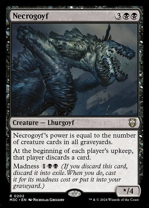 Necrogoyf · Modern Horizons 3 Commander 202/398
