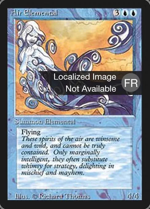 Air Elemental · Foreign Black Border 47/307